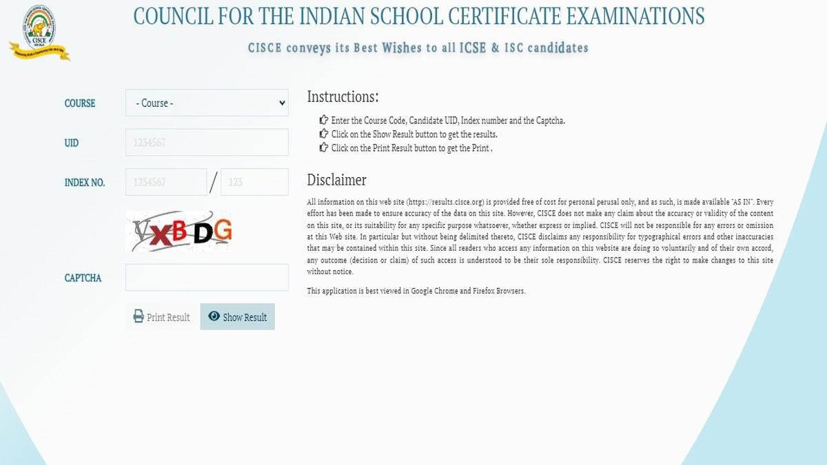 ICSE 10 Compartment/ Improvement Results 2023