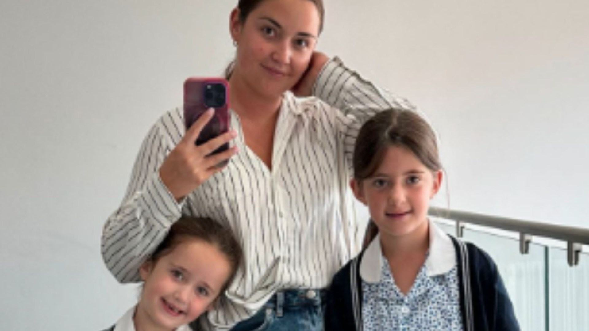 Jacqueline Jossa mum-shamed for choice of school shoes for daughters Ella and Mia