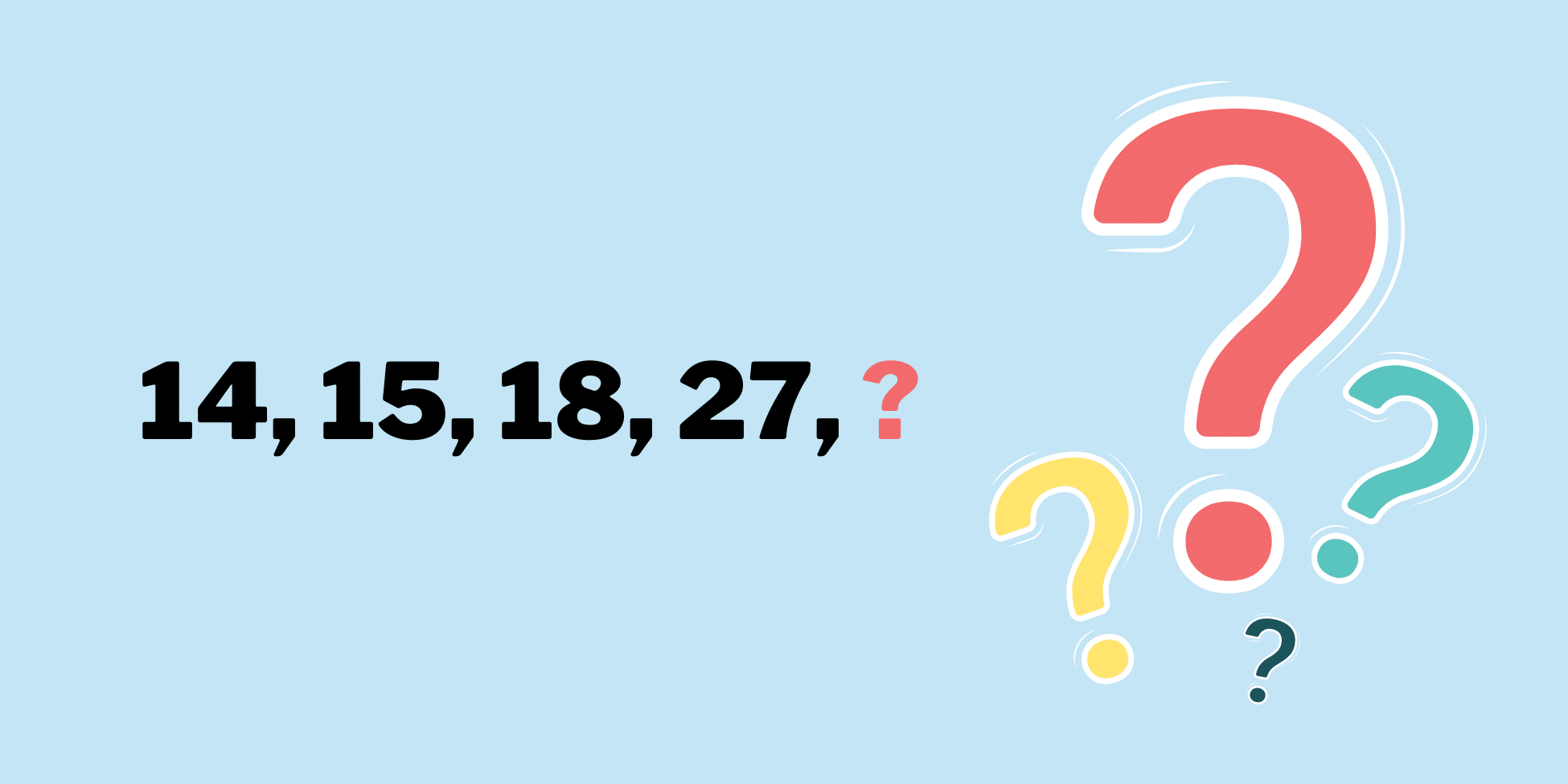 Logic test: Can you find the missing number in 15 seconds? Ready, set, go!