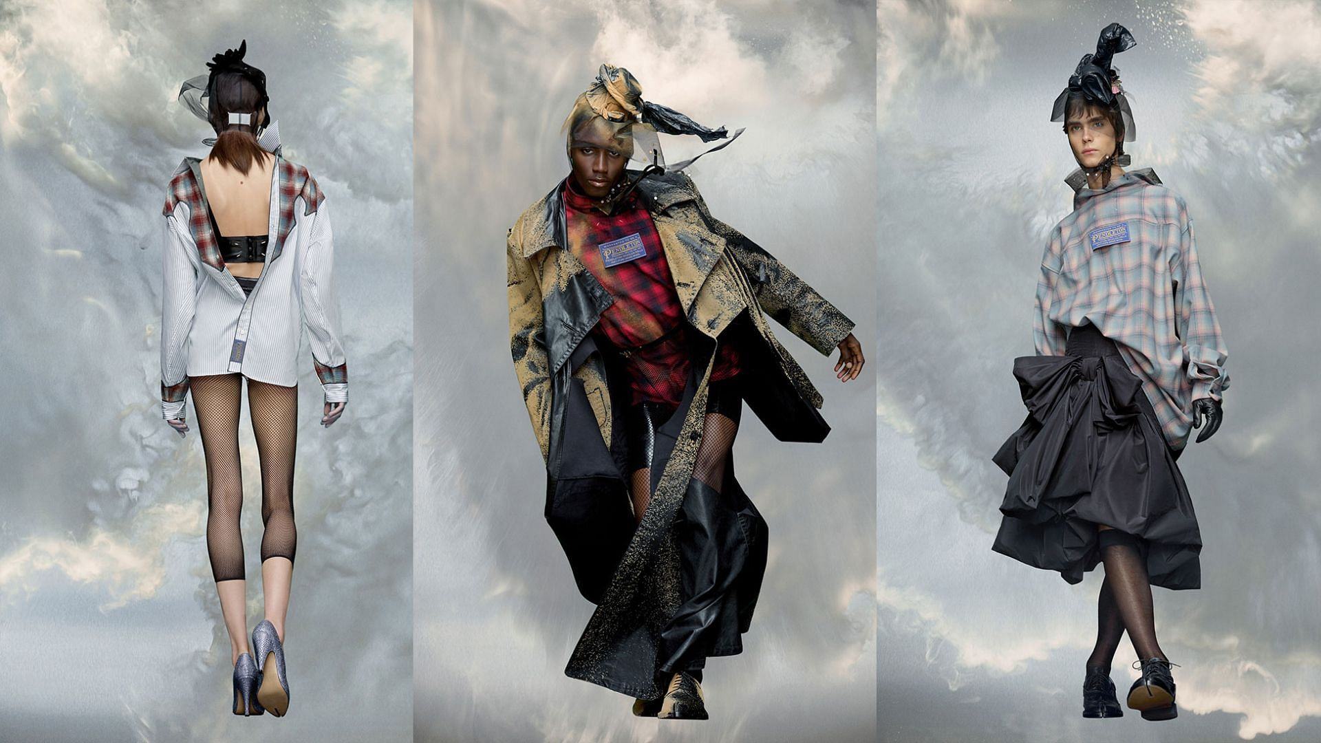 Maison Margiela x Pendleton Co-Ed 2023 collection (Image via Maison Margiela)