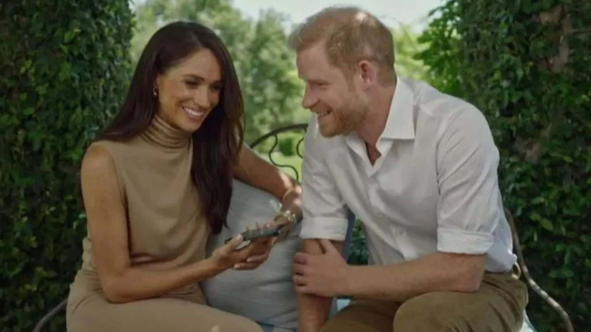 Meghan Markle and Harry put on united front & gush over their kids in cosy video after claims they’re taking time apart