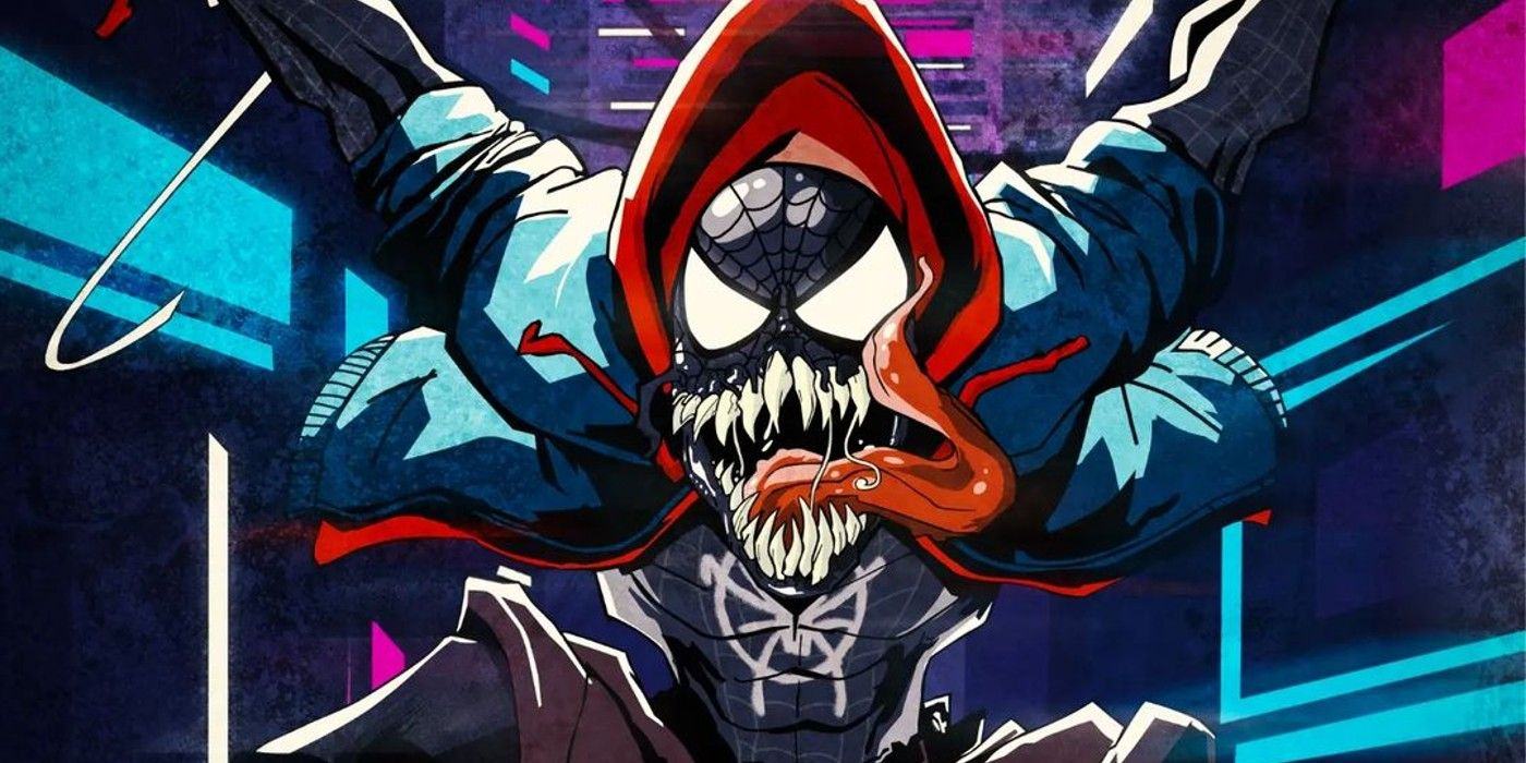 Miles Morales Bonds With Venom Symbiote In Epic Spider-Verse 2 Fan Art