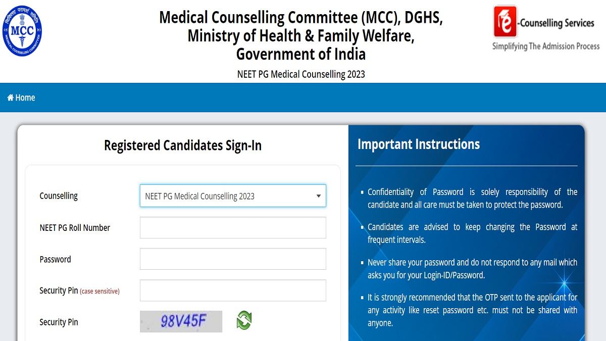 NEET PG counselling round 2 allotment result