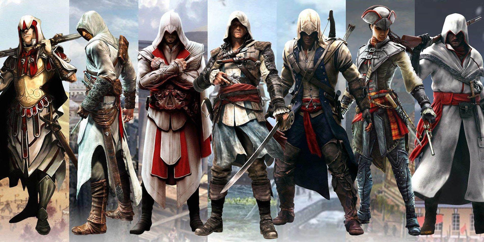 Assassins Creed main characters wallpaper