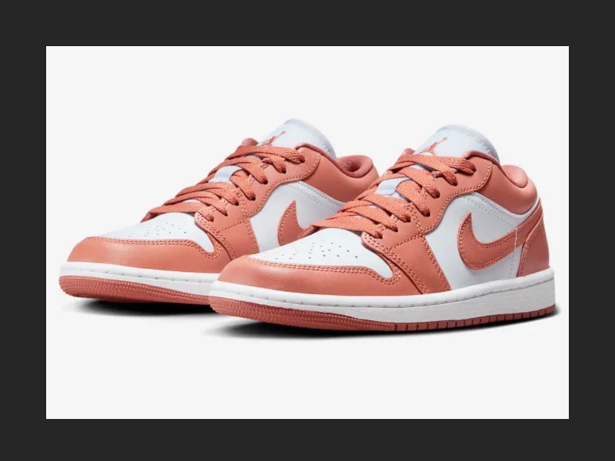 Nike Air Jordan 1 Low &quot;Sky J Orange&quot; sneakers (Image via Nike)