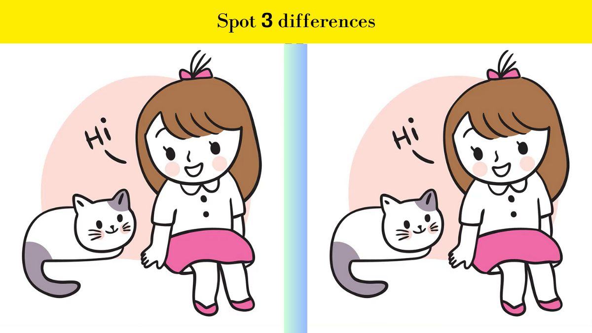 Can you spot 3 differences?