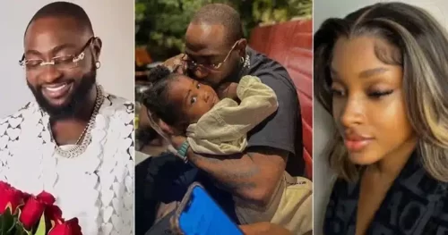 Photo Of Davido And Son Dawson's Heartwarming Reunion Goes Viral