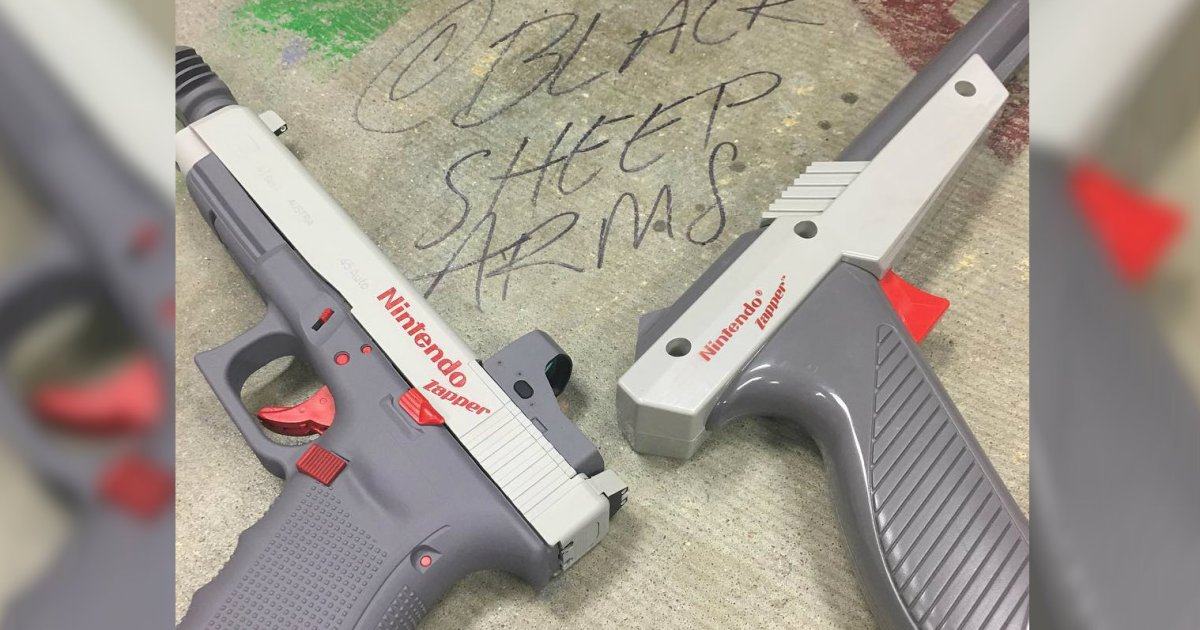 Real Glocks that look like Nintendo Zappers are all the rage on social media