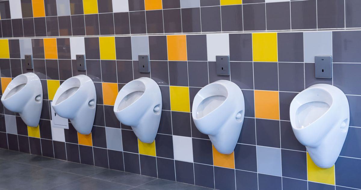 Science aims high, delivers splash-free urinals to a grateful world