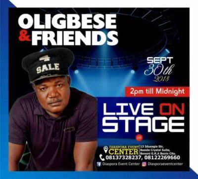 Singer Oligbese To Celebrate His Birthday With A Concert In Benin City (Photos)