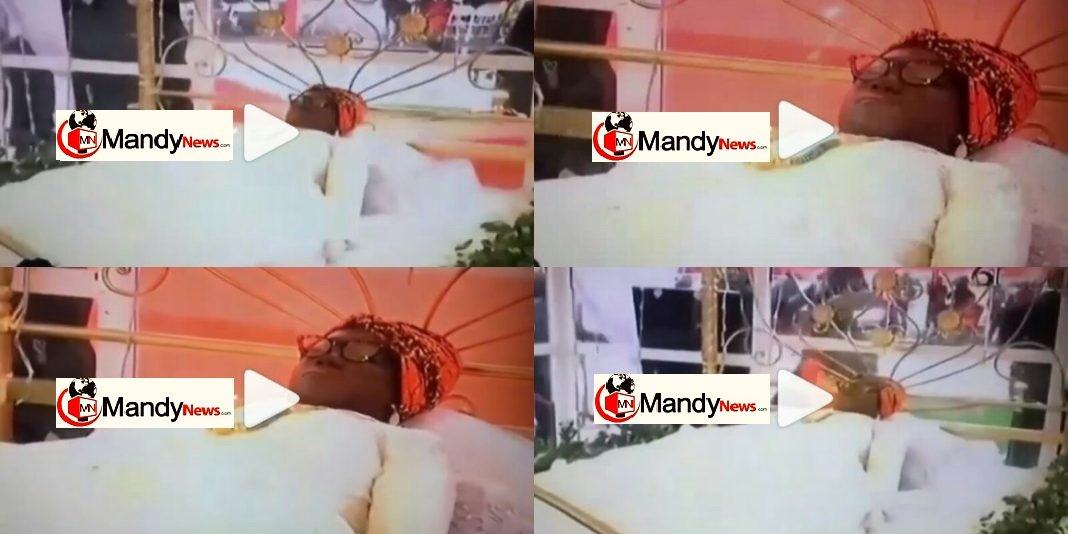 So Sad, Watch Ebony Reigns As She Is Laid In Bed For Her Last Respect (Video)