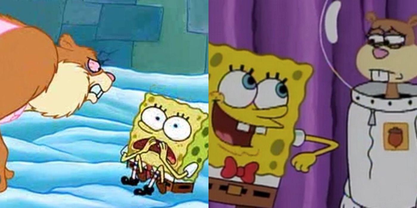 SpongeBob SquarePants: 10 Best Moments Between SpongeBob & Sandy