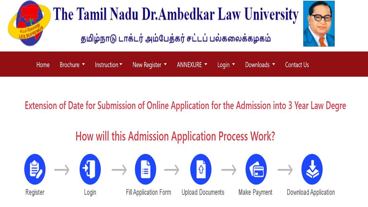 TNDALU LLB Applications 2023