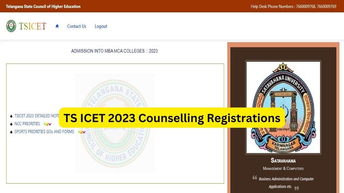 TS ICET Counselling 2023