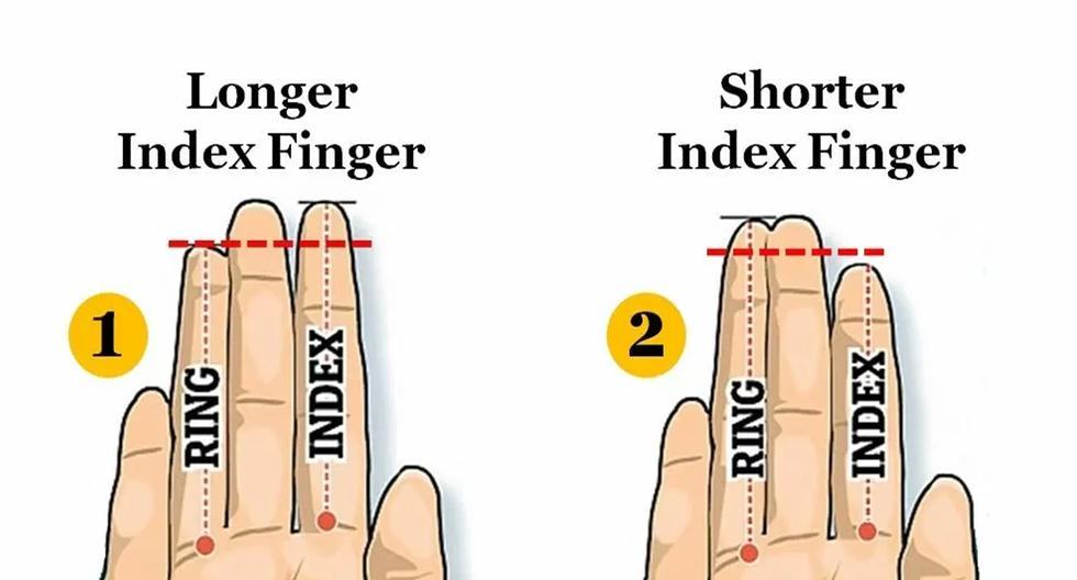 Test de personalidad: según el tamaño de tu dedo índice conocerás tu verdadera identidad
