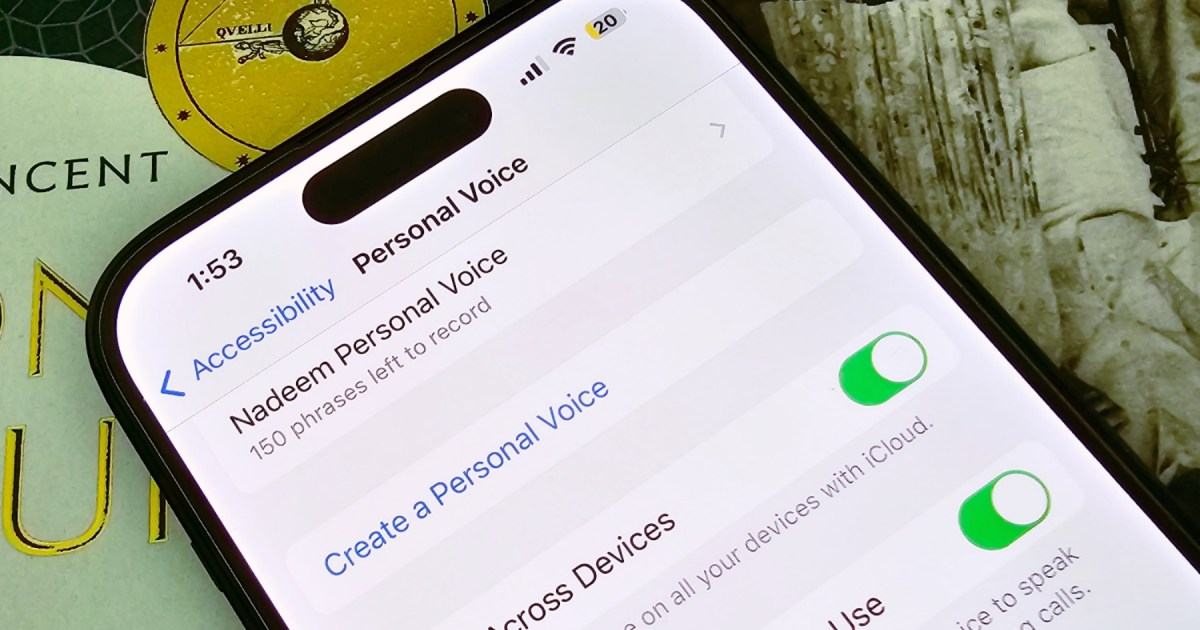 This amazing iOS 17 feature clones your voice. Here’s how it works