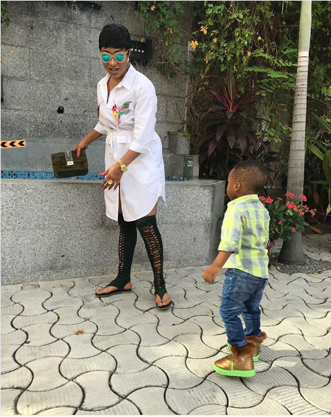 Tonto Dikeh Gushes About Her Son (Photo)