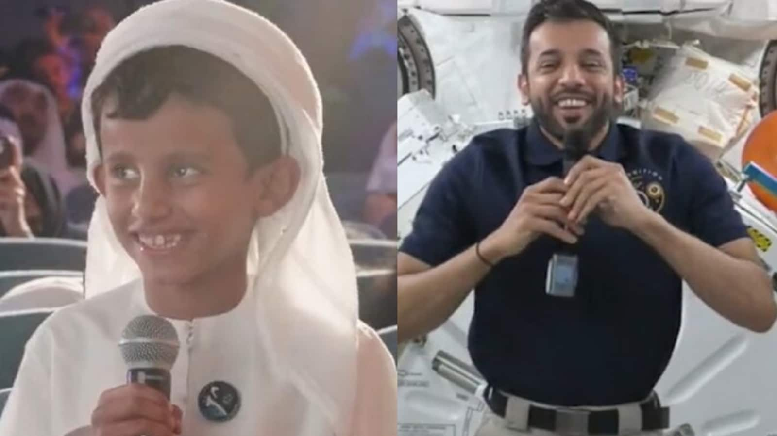 UAE astronaut's heartening chat with his son will melt your heart. Watch