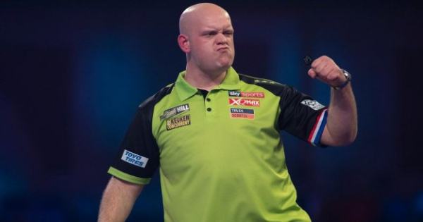 Van Gerwen comes up with a fright, in remarkable clash at the UK Open