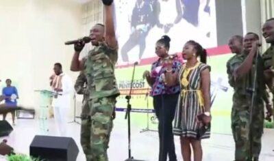 Video Of Ebony’s Bodyguard Singing In Church Will Make You Shed Tears