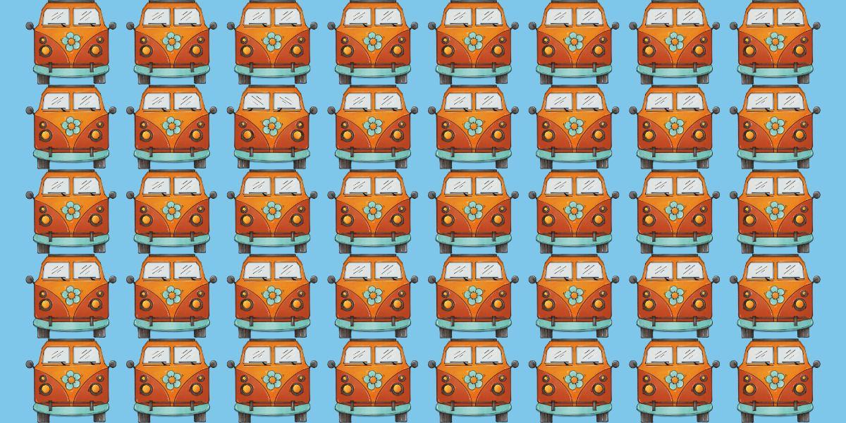 Visual game: Spot the odd one out among vans in less than 20 seconds! Take up the challenge!