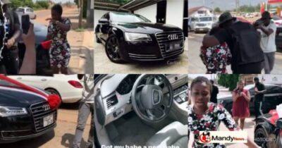 WOW...MEDIKAL Buys FELLA MAKAFUI A New Car (AUDI A8)