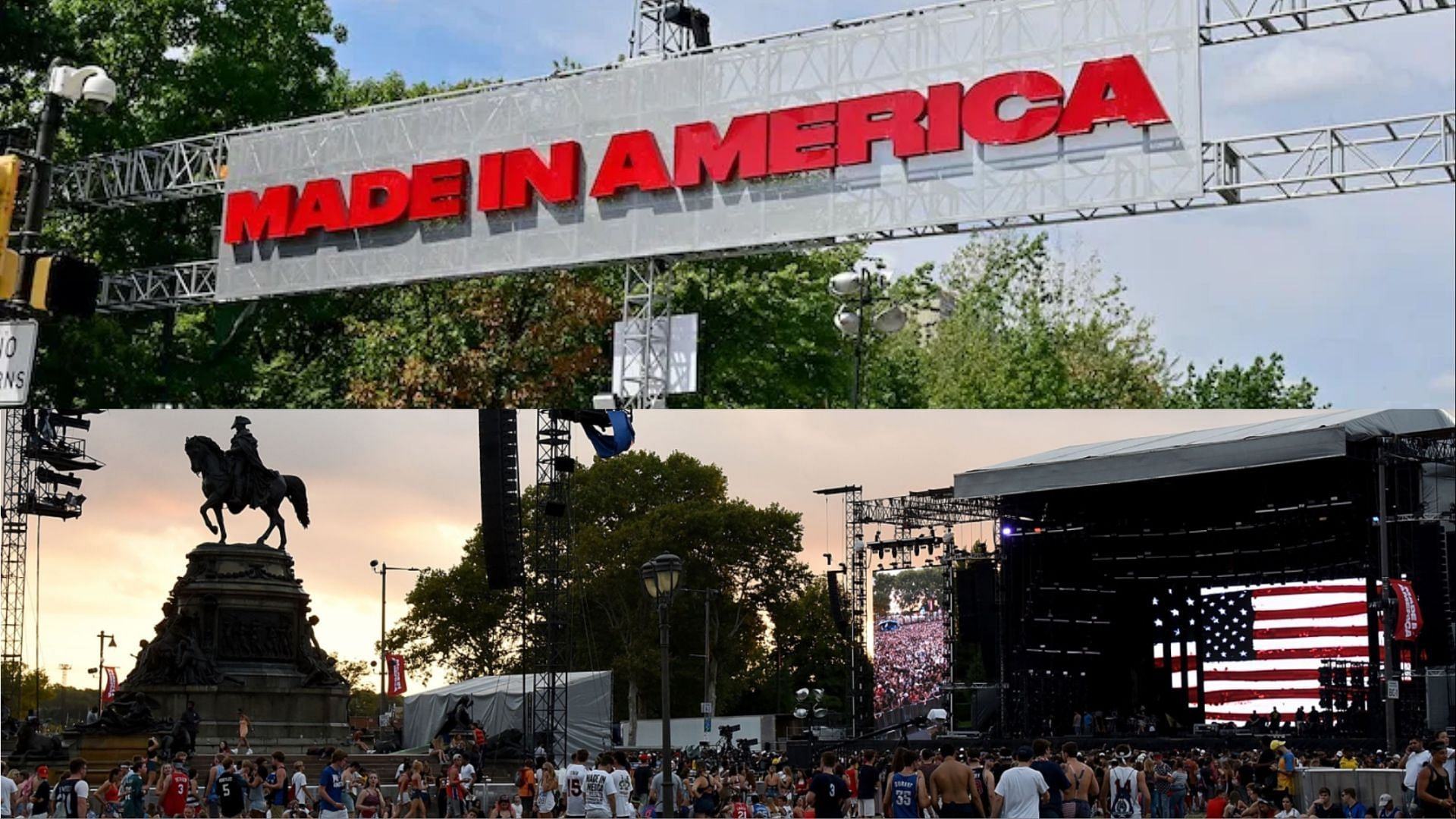 Lizzo and Sza were scheduled to headline the 2023 Made in America festival. (Images via Getty Images)