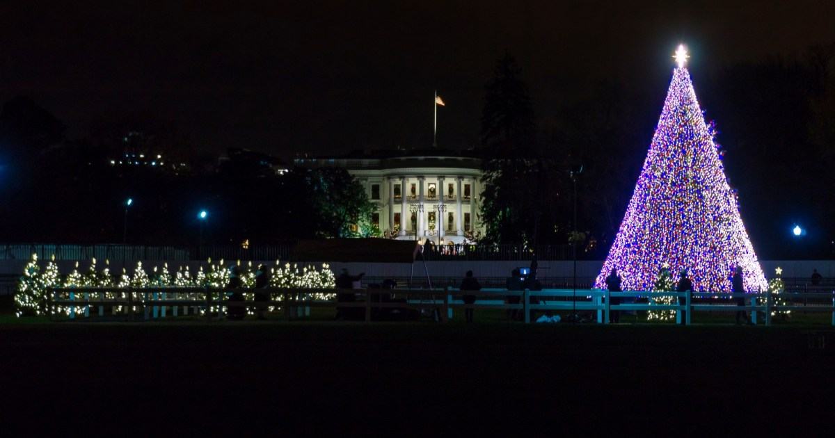 Where to watch the 2022 National Christmas Tree Lighting Ceremony for free