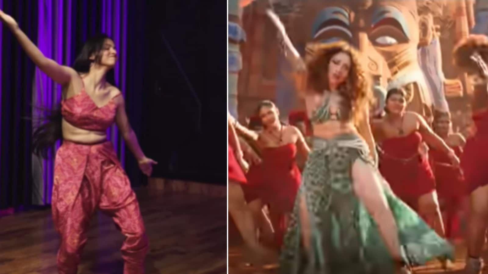 Woman stuns people with dance to Tamannaah Bhatia's Kaavaalaa