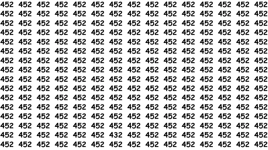 If you have 4K Vision Find the Number 25 in 13 Secs