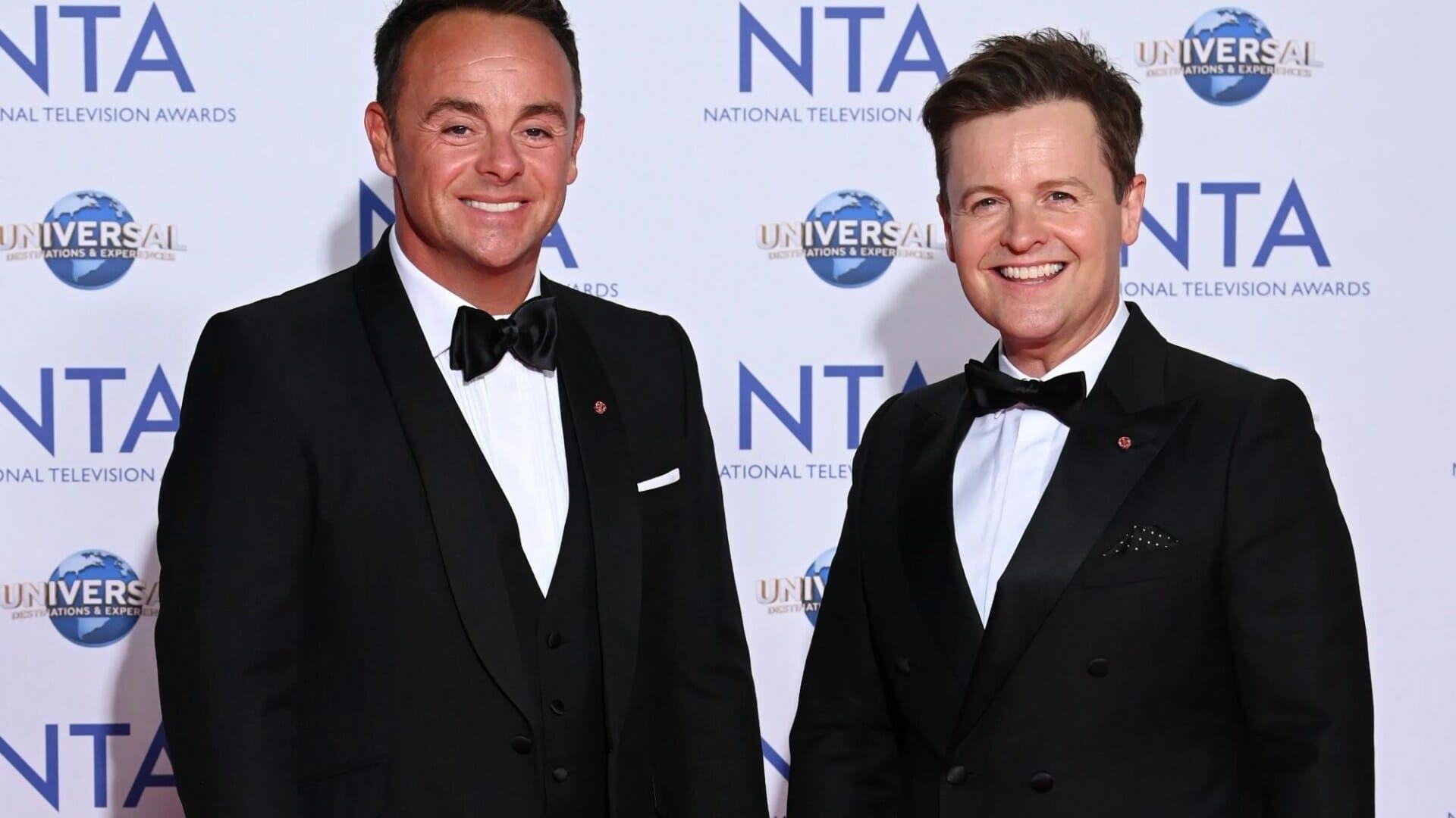 Ant and Dec win 22nd National Television Awards as This Morning star Alison is snubbed again