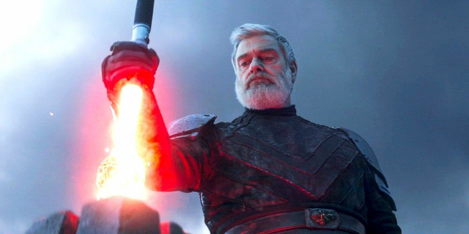 Baylan Skoll's Unique Lightsaber Was Influenced By Ray Stevenson Himself