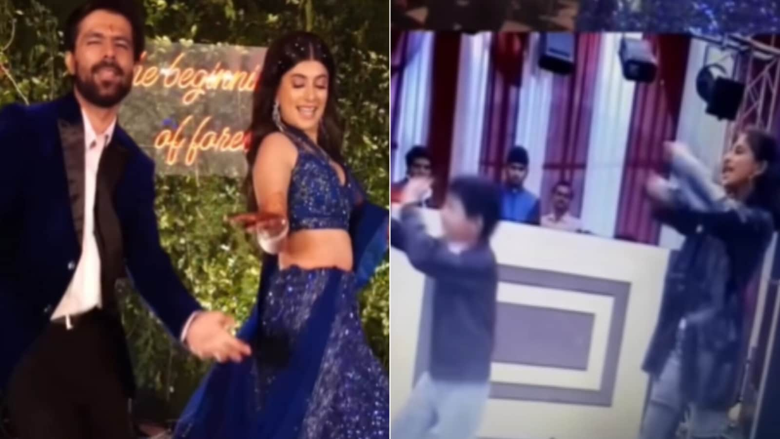 Bride joins brother to recreate dance from their childhood. Watch