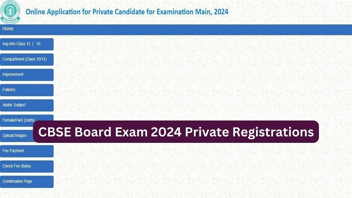 CBSE Board Exam 2024