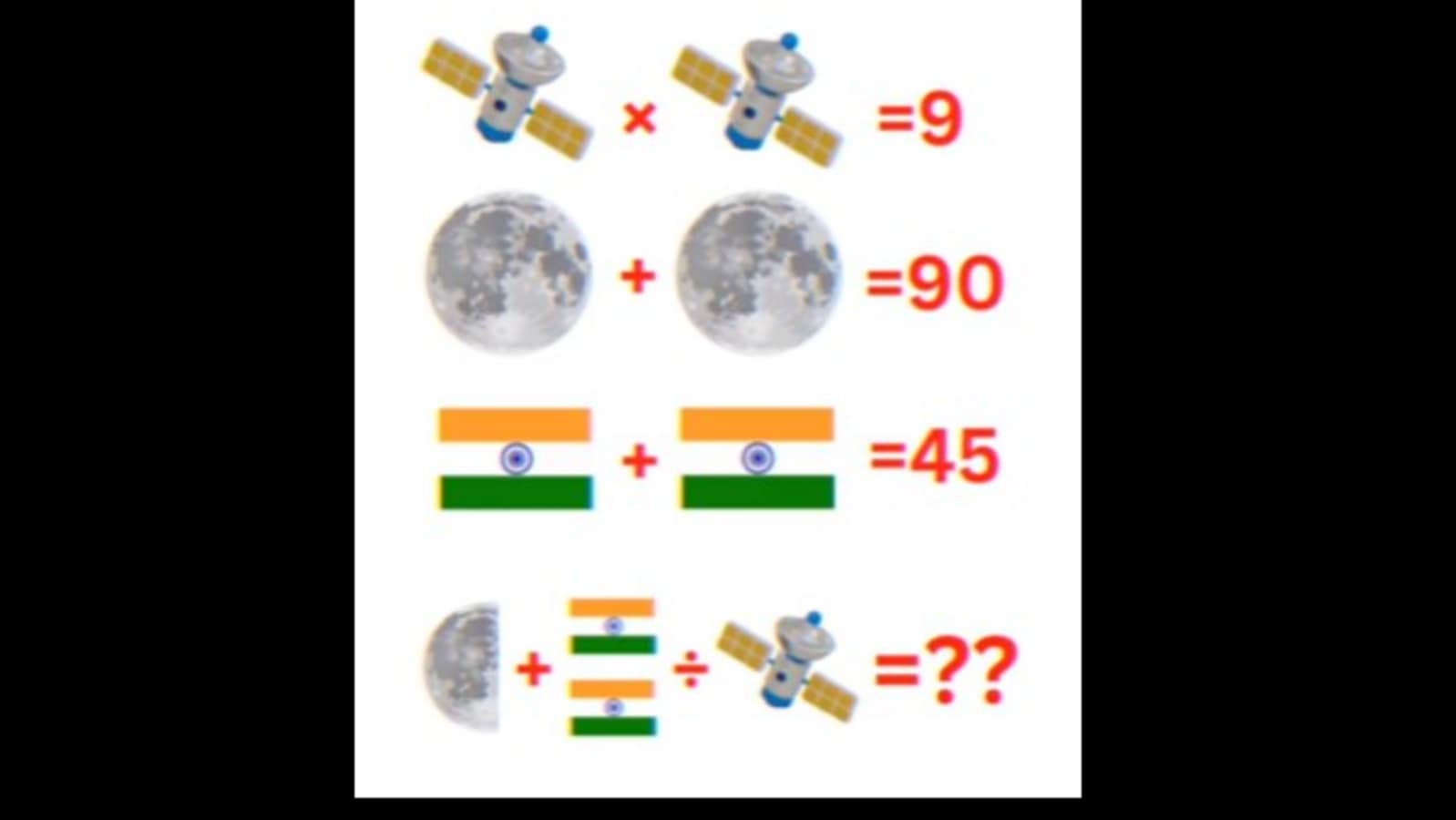 Can you solve this brain teaser related to Chandrayaan-3?