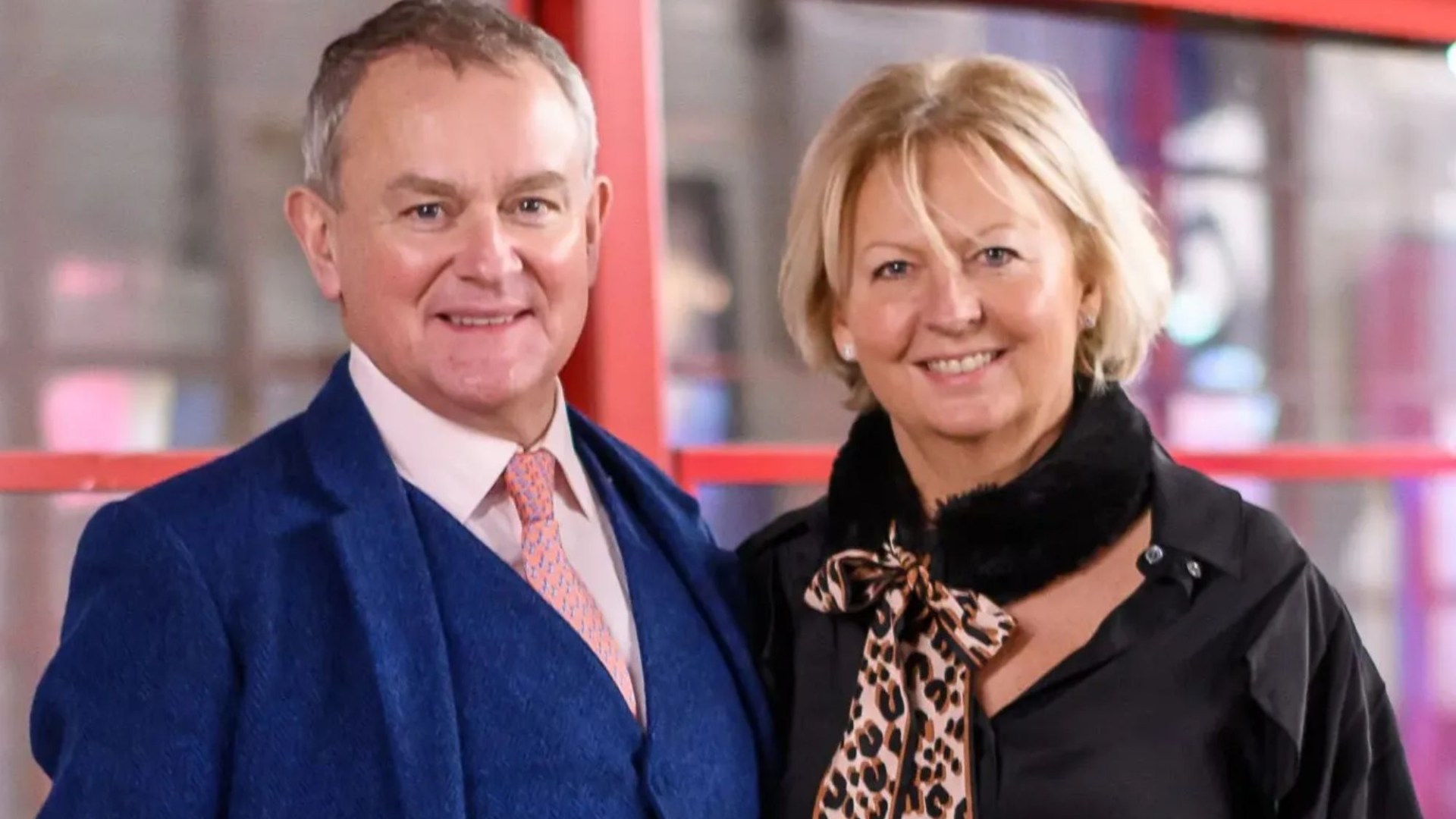 Downtown Abbey star Hugh Bonneville splits from wife of 25 years - after previously calling her his 'bedrock' & 'anchor'