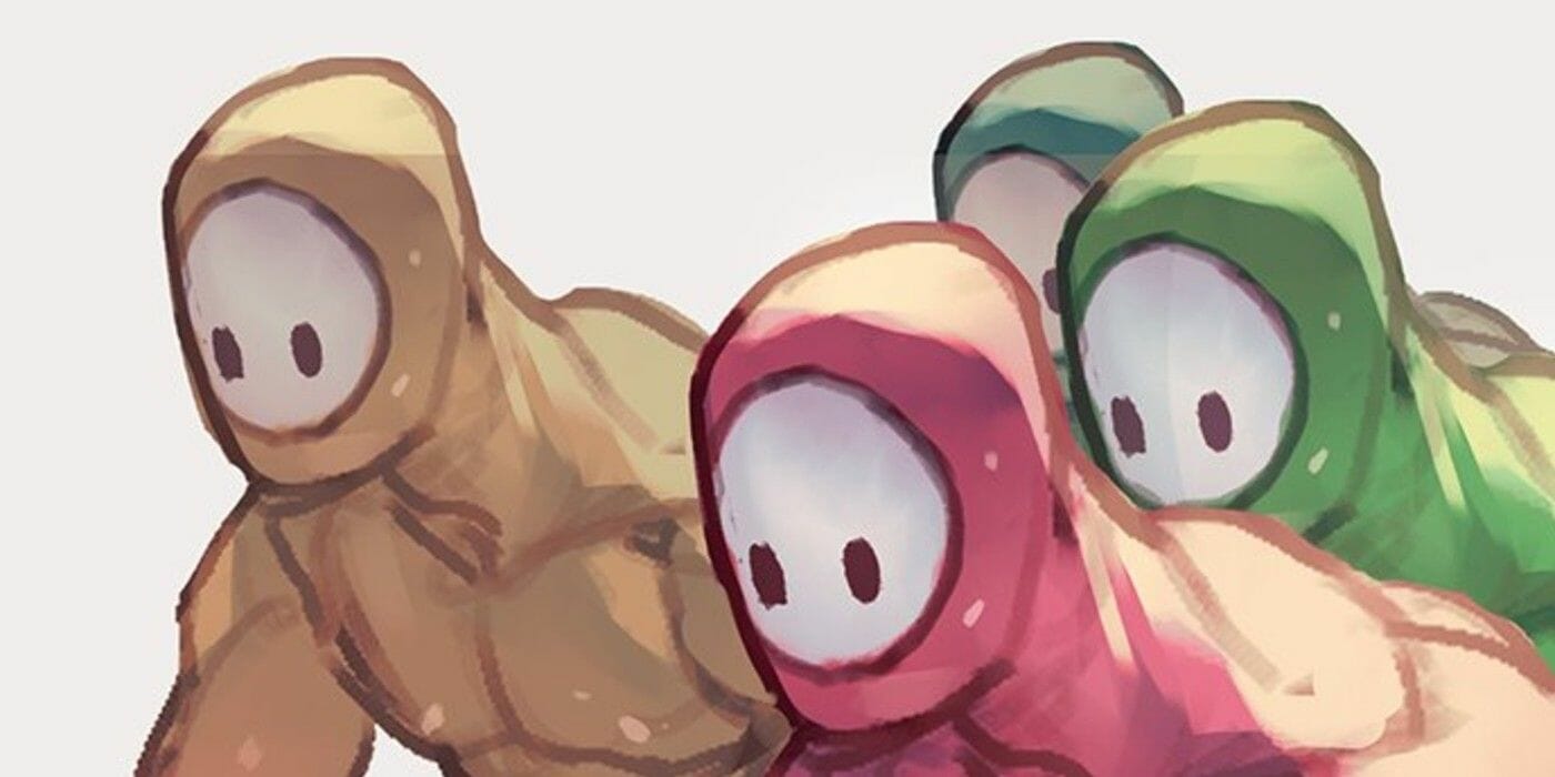 Fall Guys Fan Art Horrifyingly Reimagines Adorable Bean Mascot