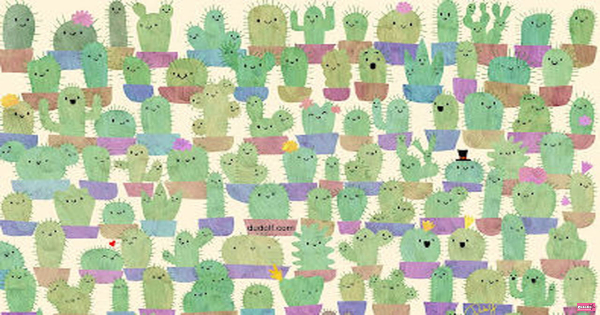 Find the apple among all these cacti and do better than 90% of the players