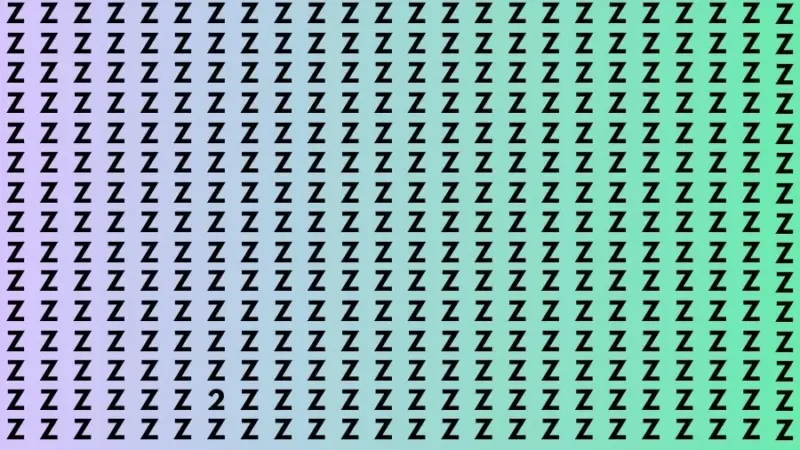 If you have extremely sharp eyes, find the number 2 in 14 seconds