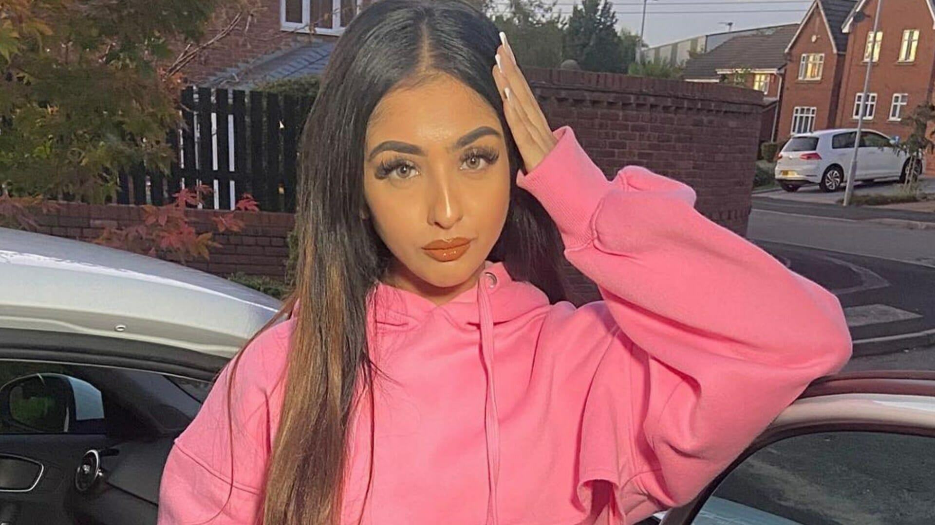 Influencer Mahek Bukhari, 23, blows a kiss to her dad as she's jailed for murdering mum’s lover after sex tape blackmail