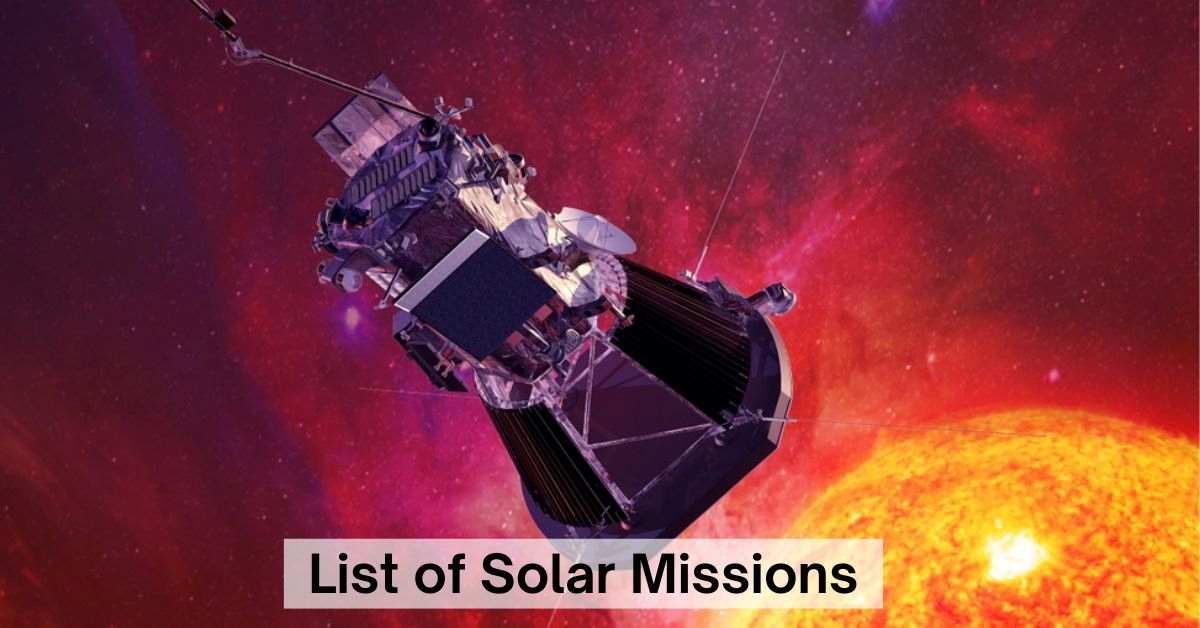 List of Solar Missions Launched By Other Countries Since 2000