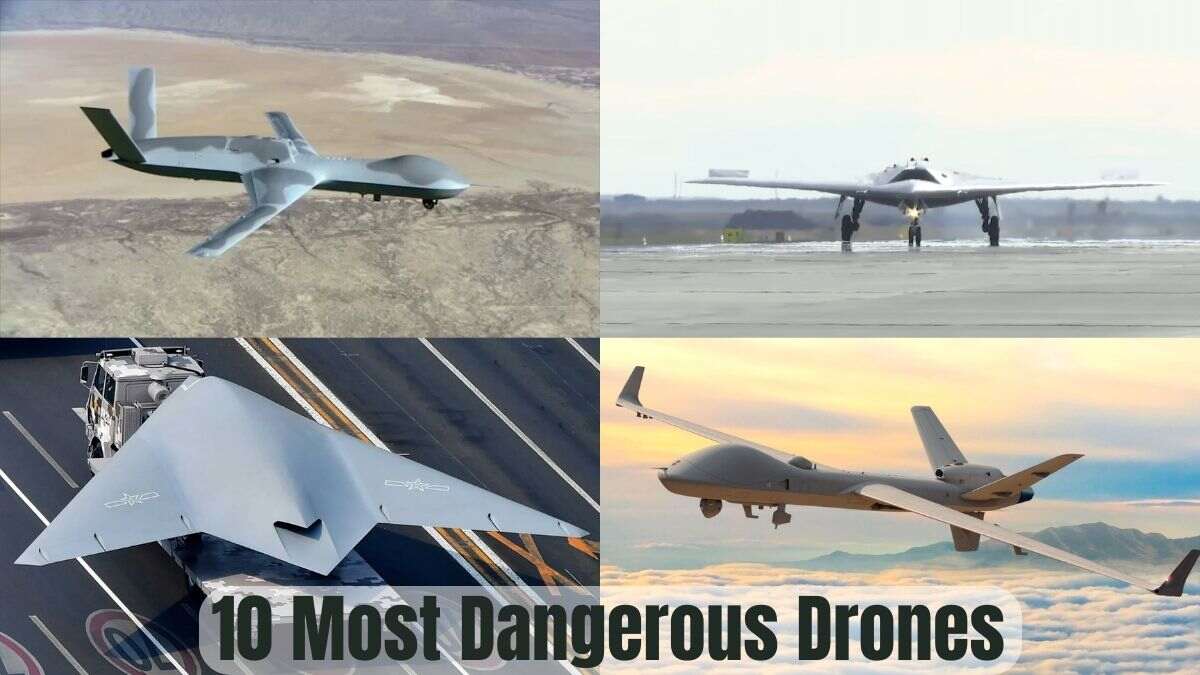 List of 10 Most Dangerous Drones In the World with All Details