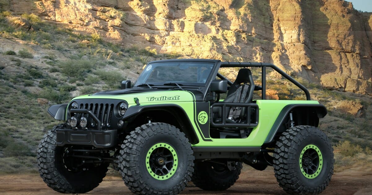 Mother Nature, you’ve met your match: This is the 707-horsepower Jeep Trailcat