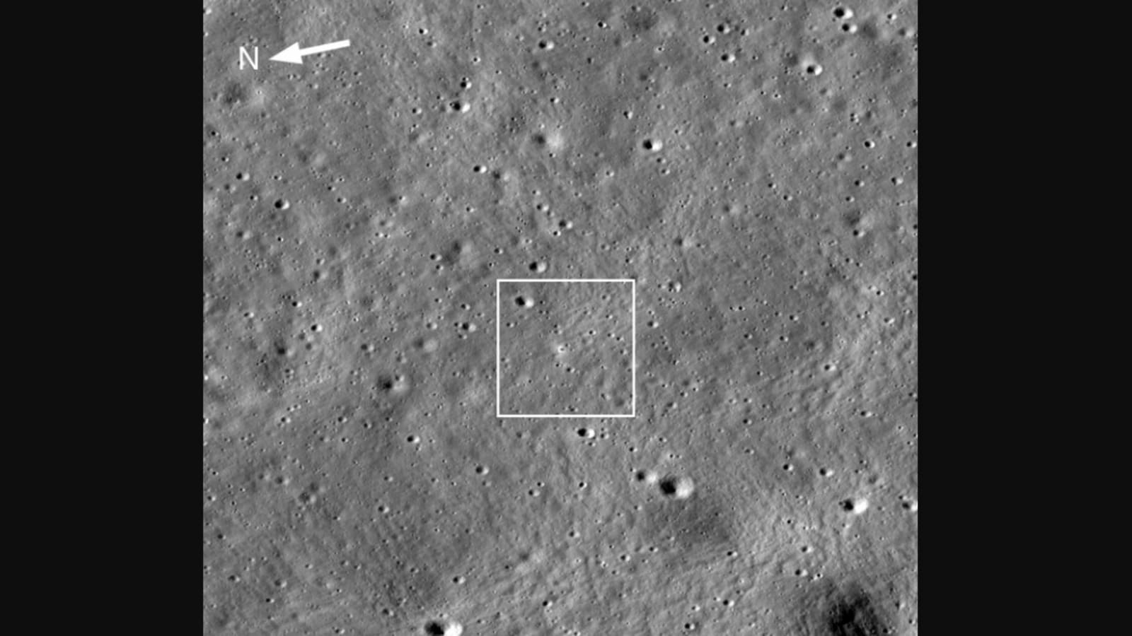 NASA shares unseen pic of Chandrayaan-3 lander on the Moon