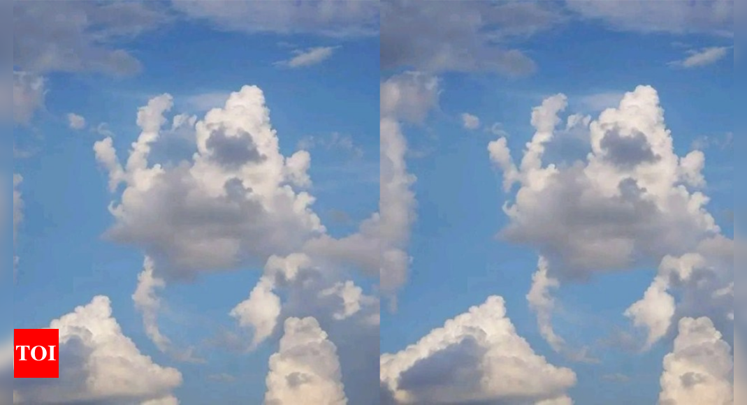 Optical Illusion: You have the strongest vision if you can tell which footballer is hiding among the clouds