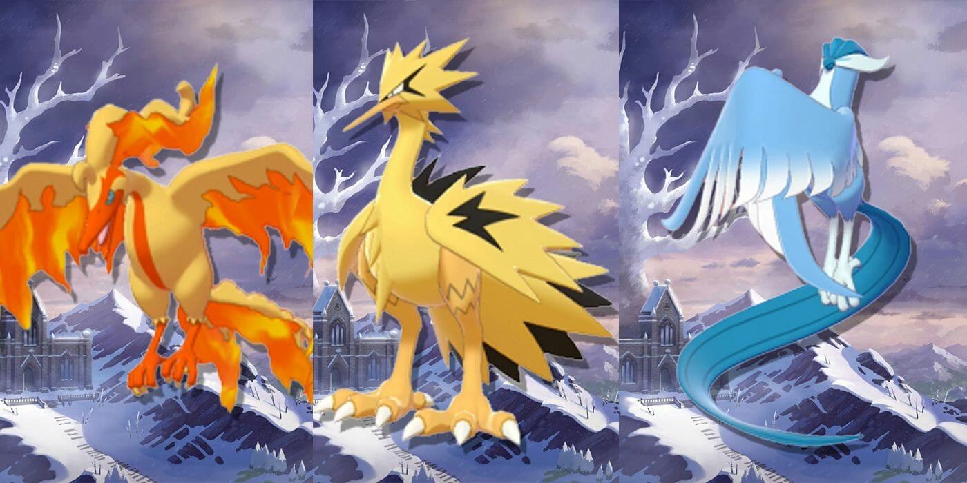 Pokémon: How To Get Shiny Galarian Articuno, Zapdos and Moltres in Sword & Shield