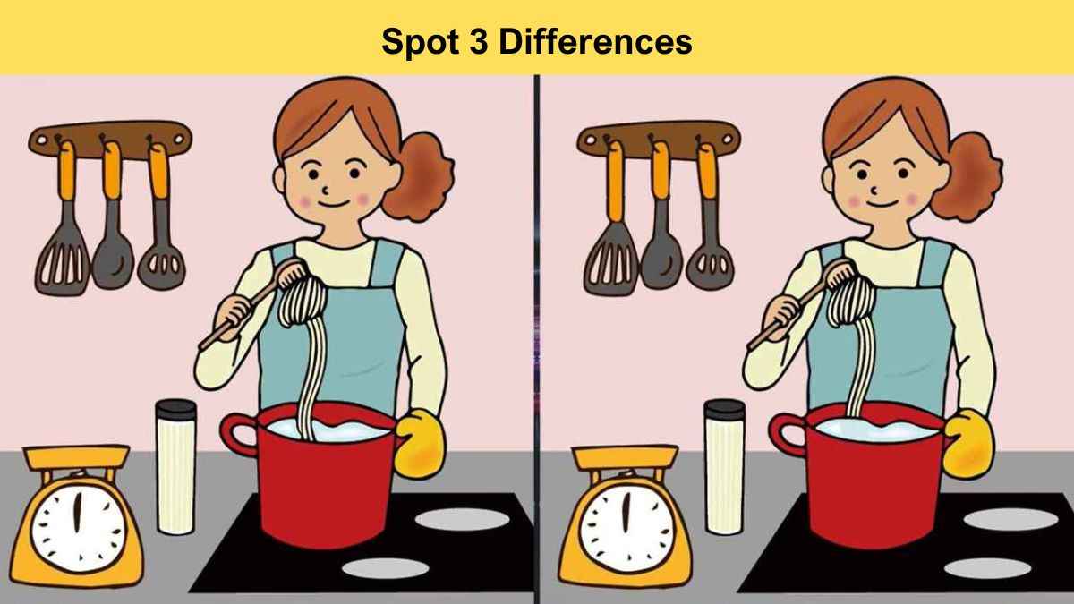 Spot 3 Differences in 6 Seconds