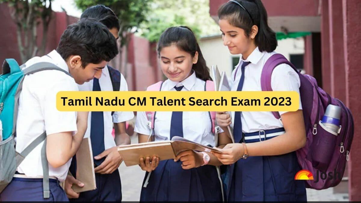 Tamil Nadu CM Talent Search Exam 2023