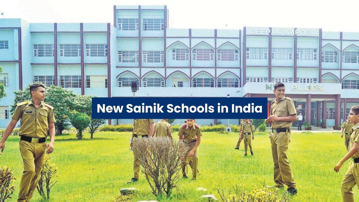 New Sainik Schools Set Up