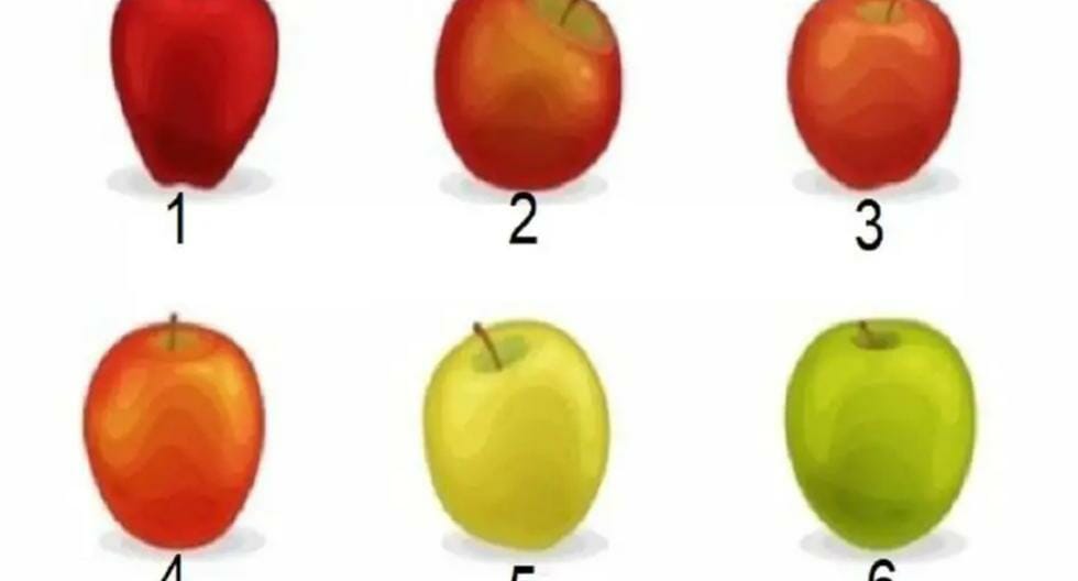 The apple you want to eat will show what you really are